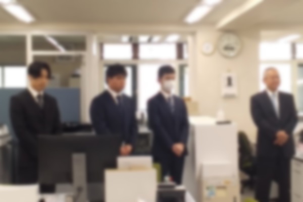 新入社員が入社しました